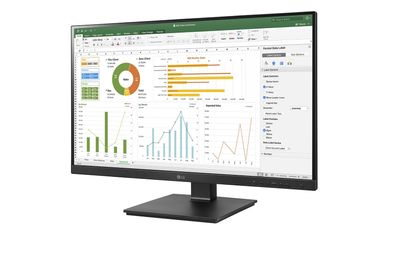LG Electronics 24BN65YP-B.AEU LED-monitor Energielabel E (A - G) 61 cm (24 inch) 1920 x 1080 Pixel 16:9 5 ms DVI, HDMI, DisplayPort, USB 3.2 Gen 1 (USB 3.0),