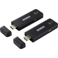 SpeaKa Professional SP-TR-450 Draadloze HDMI-set 50 m 30 Hz 3840 x 2160 Pixel Geïntegreerde LED-weergave