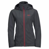 Jack Wolfskin Evandale Zomerjas Dames Zwart