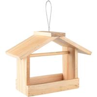 Voederhuisje Enzo Bruin 23 x 11 x 16 cm Flamingo Naturel