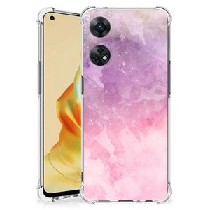 Back Cover OPPO Reno8 T 4G Pink Purple Paint