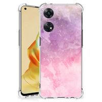 Back Cover OPPO Reno8 T 4G Pink Purple Paint - thumbnail