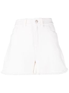 Barrie short en maille à bords francs - Blanc