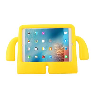 Shop4 - iPad 9.7 (2017) Hoes - Kids Cover Trouser voor Kinderen Geel