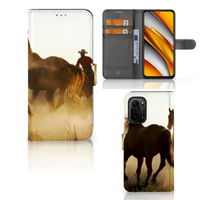 Poco F3 | Xiaomi Mi 11i Telefoonhoesje met Pasjes Design Cowboy - thumbnail