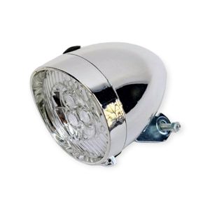 Xtrabike Koplamp Xtrabike chroom 3led