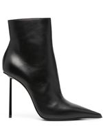 Le Silla bottines Bella 110 mm en cuir - Noir