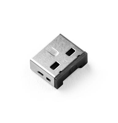 Smartkeeper UL03P1BK USB-A-poortslot Set van 10 stuks Zwart Zonder sleutel