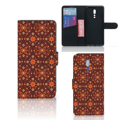 OPPO Reno Z Telefoon Hoesje Batik Brown