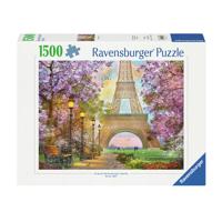 Ravensburger Legpuzzel Verliefd in Parijs, 1500st.