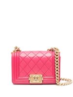 CHANEL Pre-Owned mini sac à bandoulière Boy (2016-2017) - Rose