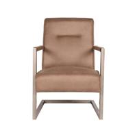 Label51 Fauteuil Jim - Stone - Microfiber