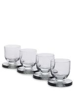 Tom Dixon lot de quatre verres Puck à shot - Tons neutres