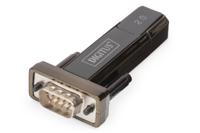 Digitus USB 2.0, Serieel Adapter [1x USB-A 2.0 stekker - 1x D-sub stekker 9-polig] DA-70167 0.80 m Vergulde steekcontacten, Met USB