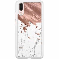 Huawei P20 hoesje - Marble splash