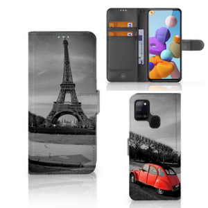 Samsung Galaxy A21s Flip Cover Eiffeltoren