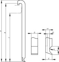 Gedore Set a 4 haken tbv 1.29/2 - 8011940 - thumbnail