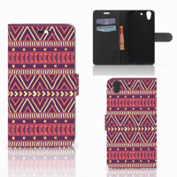 Huawei Y6 II | Honor 5A Telefoon Hoesje Aztec Paars