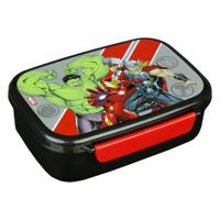 Marvel Avengers Lunchbox Zwart/Rood - thumbnail