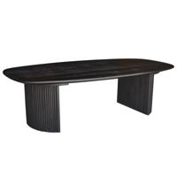 Salontafel Feline Zwart 130cm - Giga Meubel