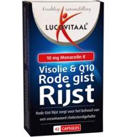 Lucovitaal Rode Gist Rijst Visolie Q10 (42ca)