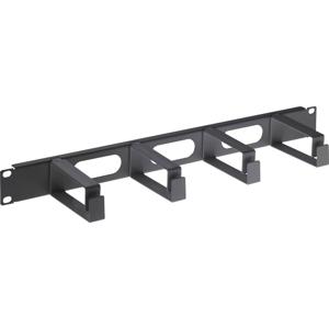 Intellinet 711074 19 inch Kabelvoering voor patchkast 1 HE Zwart (RAL 9005)