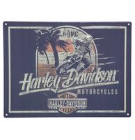 Harley-Davidson Beach Metalen Bord - thumbnail