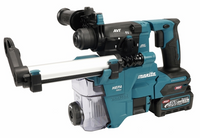 Makita HR010GD201 | Combihamer | 40 V Max | Set | 2x 2,5Ah | Stofuitzuiging in M-Box - thumbnail