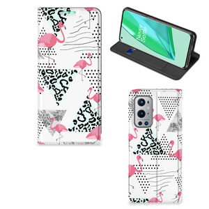 OnePlus 9 Pro Hoesje maken Flamingo Triangle