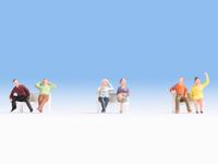 Noch 18132 H0 Zittende figuren HOBBY