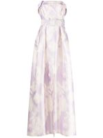 Sachin & Babi robe longue Brielle à motif en jacquard - Violet