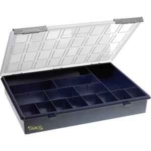 raaco Assorter 4-15 Universeel Assortimentsdoos (l x b x h) 338 x 260 x 57 mm Aantal vakken: 15 Vaste onderverdeling Inhoud 1 stuk(s)