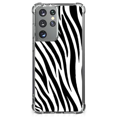 Samsung Galaxy S21 Ultra Case Anti-shock Zebra