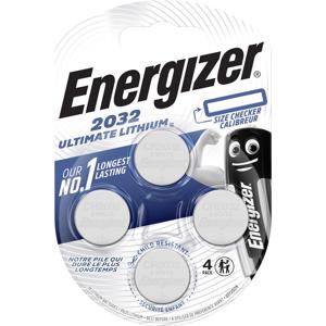 Energizer Knoopcel CR2032 3 V 4 stuk(s) 235 mAh Lithium Ultimate 2032