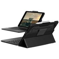 Urban Armor Gear Rugged Keyboard Case Tablettoetsenbord met BookCover Geschikt voor merk (tablet): Apple iPad 10.2 (9e generatie), iPad 10.2 (8e generatie),