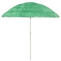 vidaXL Strandparasol 240 cm groen