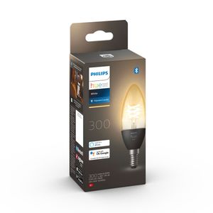 Philips Lighting Hue LED-lamp 871951430223500 Energielabel: G (A - G) Hue White E14 Kerze Einzelpack Filament 300lm E14 4.5 W Warmwit Energielabel: G (A - G)