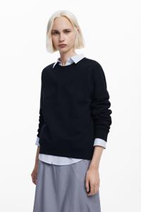 Sweatshirt met strasslogo - BLACK - XL