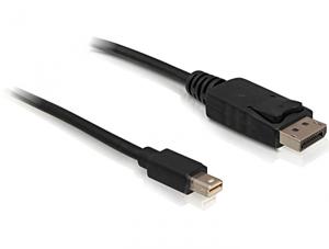 DeLOCK 3m Displayport Cable mini DisplayPort Zwart