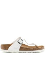 Birkenstock Gizeh Birko-Flor thong slides - Blanc - thumbnail