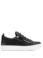 Giuseppe Zanotti baskets Frankie en cuir - Noir