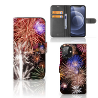 iPhone 12 | 12 Pro (6.1") Wallet Case met Pasjes Vuurwerk