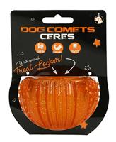 Dog Comets Speelgoedballen voor honden Ceres With Treat Locker Orange
