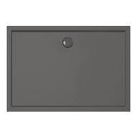 Xenz Mariana douchebak 130x90x4cm rechthoek Acryl Antraciet 6936-05