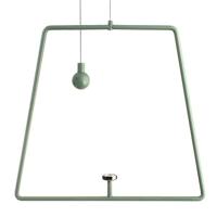 famlights Adapter voor led-hanglamp in groen - magnetische houder voor led-hanglamp - houder voor led-buitenverlichting - bevestiging voor buiten acculamp