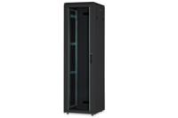 Digitus DN-19 42U-6/6-DB 19inch-patchkast (b x h x d) 600 x 2040 x 600 mm 42 HE Zwart, Zwart (RAL 9005) - thumbnail