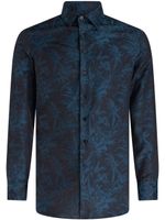 ETRO chemise à imprimé végétal - Bleu - thumbnail