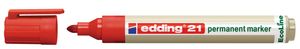 Edding permanent marker Ecoline e-21 rood