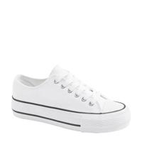 Graceland plateau sneakers wit