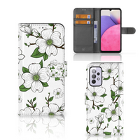 Samsung Galaxy A33 5G Hoesje Dogwood Flowers - thumbnail